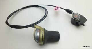 Sram Spectro S7 switch handle rotary switch 7 speed colour bronze outer casing 1600mm click box set