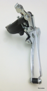 Sachs Huret Classic 1500 Sport Aris Umwerfer 2 fach 28,6mm 1 1/8" Schaltzug von unten 111g 90er Jahre NOS