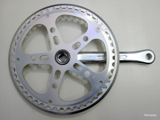 Preview: Sachs Rennrad Kurbel 1fach 48 170 Alu Hosenschutzring