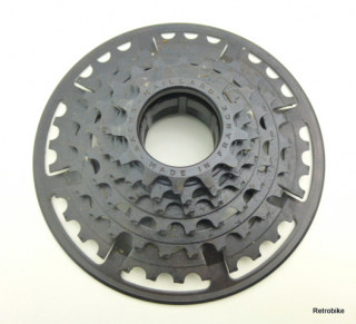 Sachs Maillard Aris Schraubkranz Zahnkranz freewheel BSA 6 fach 13-32 Zähne mit Speichenschutz NOS