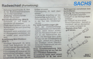 Sachs Pentasport Typ H 5213 gear hub cable 1400mm set accessory 1. Generation 1 shift cable black elongated click box NOS