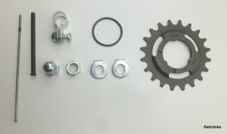 Sachs Pentasport Typ H 5213 gear hub cable 1400mm set accessory 1. Generation 1 shift cable black elongated click box NOS