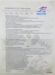 Shimano Hyperglide C HG 1 Sachs Powerglide Verschlussring Abschlussring Lock Ring Kassette Zahnkranz Kettenschaltung