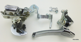 Sachs Sport Super 6100 C/CR Schaltwerk Rennrad Kettenschaltung 4 teilig Info Betriebsanleitung NOS