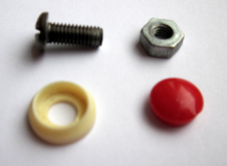 Preview: Chain guard screw M5x10 + washer + blind cap