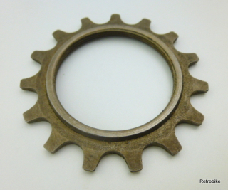 lock freewheel end pinion sprocket screw ring 13 teeth black 15 teeth burnished steel