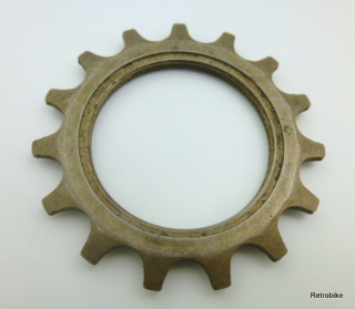 lock freewheel end pinion sprocket screw ring 13 teeth black 15 teeth burnished steel