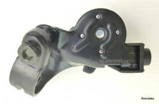 Shimano 200 GS SIS Friction Daumenschalthebel Schaltwerk 7 fach SL M201 schwarz Montage rechts NOS