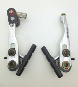 Shimano BR-M280 V-brake Felgenbremse silber 90er Jahre