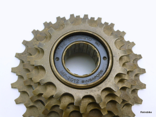 Shimano MF-Z012 INDEX Schraubkranz Zahnkranz BSA 6 fach brüniert 14-16-18-20-23-26 Zähne SIS-Schaltsystem Friktion Rennrad NOS