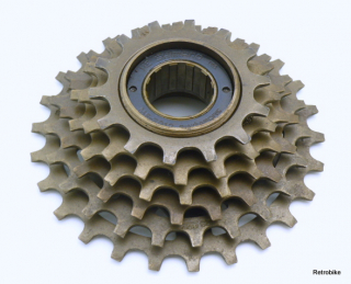 Shimano MF-Z012 INDEX Schraubkranz Zahnkranz BSA 6 fach brüniert 14-16-18-20-23-26 Zähne SIS-Schaltsystem Friktion Rennrad NOS
