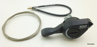 Shimano PPS EM Positron System Friktion Daumen Schalthebel 5 Gang 6 Gang Kettenschaltung Montage rechts