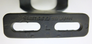 Shimano Deore XT PD-M735 Pedalhaken Nylon toe clip Größe L Zubehör Befestigungsmaterial