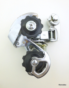 Shimano Positron FH 400 pre select Schaltwerk 5 fach 6 fach kurzer Käfig 80er Jahre Rennrad