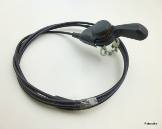 Shimano Positron SL P300 Daumenschalthebel 7 fach Schaltzug 1740mm NOS