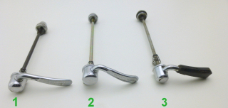 Shimano Schnellspanner Hinterrad Rennrad MTB Trekking bike zur Auswahl