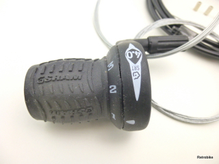 Sram 4.0 Drehgriff Schalthebel SRT 400 3x7 grip shift Set Dual Drive Trekking bike MTB