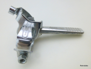 Sunrace Long Yhi Vorbau Friktion Schalthebel 22,2mm Alu universal 5 bis 7 fach Schaltwerk Kassette Rennrad