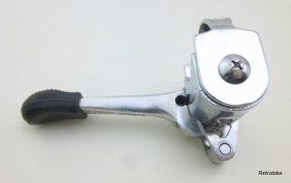 Suntour LS-1300 PUB-5 Power shift Alu Daumenschalthebel 5 fach oder 6 fach Vorbau 22,2mm Rennrad 80er Jahre NOS