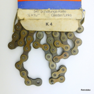 Union Fröndenberg Fahrradkette 1/2 x 3/32" Nr. 547 Kettenschaltung Rennrad 80er Jahre NOS