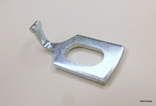 Unterlegscheibe mit Haltenase Stahl verzinkt Ausfallsicherung Fahrradachse Vorderrad VR