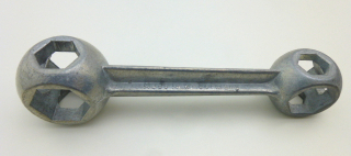 Verma Nr. 4280/80 Zehnlochschlüssel Knochenschlüssel  6 - 15 mm altes Multi tool 80er Jahre NOS