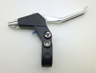 XLC BL-V01 Fahrrad Bremshebel links Ø 22,2 mm v-brake Alu schwarz silber