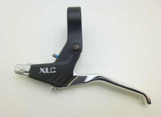 XLC BL-V01 Fahrrad Bremshebel links Ø 22,2 mm v-brake Alu schwarz silber
