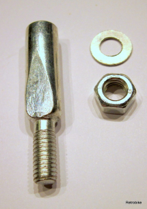 Kurbelkeil  9,5 mm x 39 mm  kurze Fläche  Keiltretlager