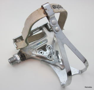 Shimano 600 tricolor pd 6400 racing bike pedals alu