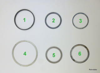 Spacer Distanzring Kassette Kettenschaltung verschiedene Ausführungen