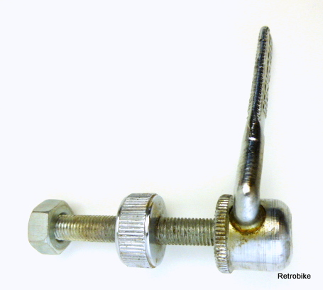 retrobikefranken - Brevettato Sattelklemme Sattel Schnellspanner  Sattelsttze Klapprad Sicur