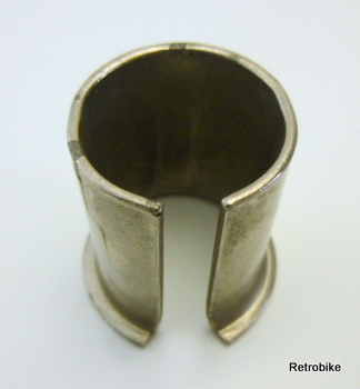 Reduzierhlse Adapter Sattelkerze Sattelsttze Metall verchromt 26,1mm  22,6mm