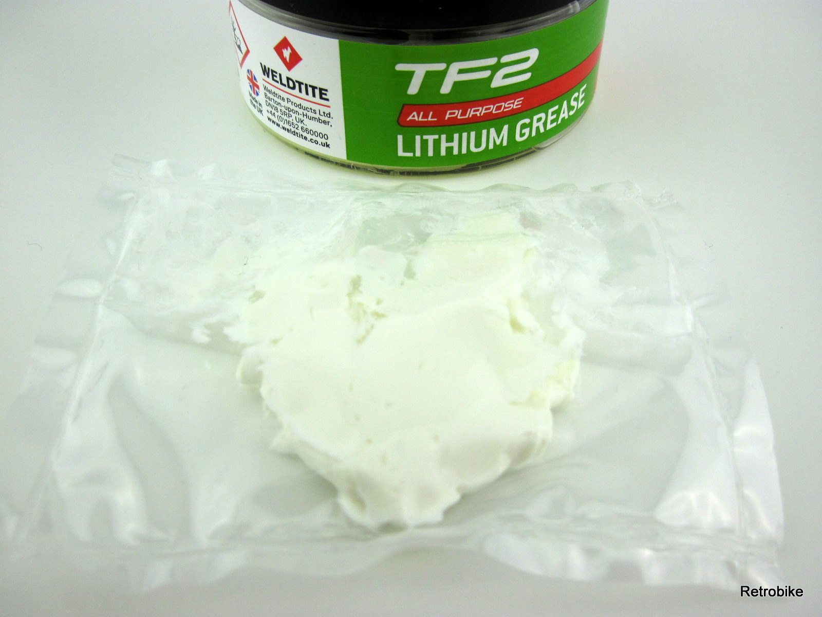 retrobikefranken - weldtite tf2 lithiumfett kugellagerfett tretlagerfett