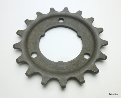 F&S Steckzahnkranz Zahnkranz  Ritzel 17Z Zahn 1/2 x 1/8“ 3 Gang Nabe NOS