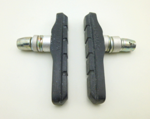 3 Paar V-brake Bremsschuhe Bremsbeläge Felgenbremse 70mm mit Gewindebolzen