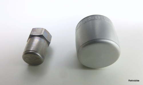 ABUS NutFix 3/8 Zoll silber Gravitationstechnologie Diebstahlschutz Vollachse Hinterrad Laufrad