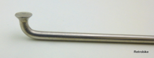 Alpina stainless steel spoke silver 2.00 x 286 4x spare spokes