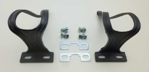 Ciclolinea Pedalhaken Nylon Toe Clip M Kunststoff schwarz