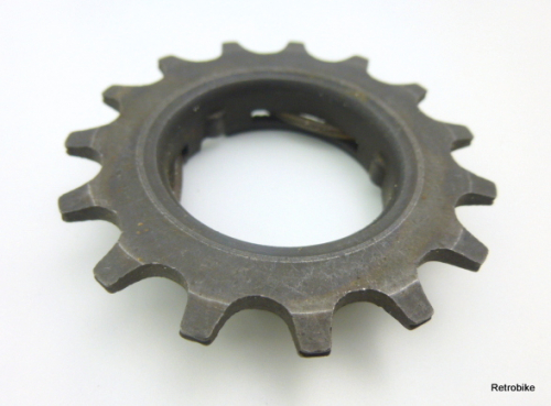 Doppel Steckritzel fixiert mit Federring 15 Zähne Antreiber mit 3 Nocken Ersatzteil Teilstück NOS