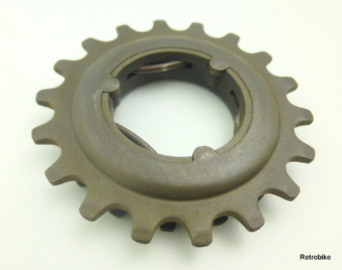 Doppel Steckritzel fixiert mit Federring 16 - 18 Zähne Antreiber mit 3 Nocken NOS