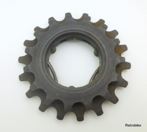 Doppel Steckritzel fixiert mit Federring 16 - 18 Zähne Antreiber mit 3 Nocken NOS