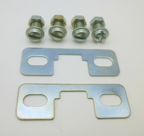 Spare parts toe clips fastening mounting plate claw spacer screws nuts Cyclolinea Christophe Zéfal