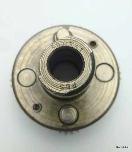 F&S Modell 55 Innerer Antreiber 4 Zapfen 4 Planetenräder Torpedo Dreigang Getriebenabe Nabe 50er Jahre NOS