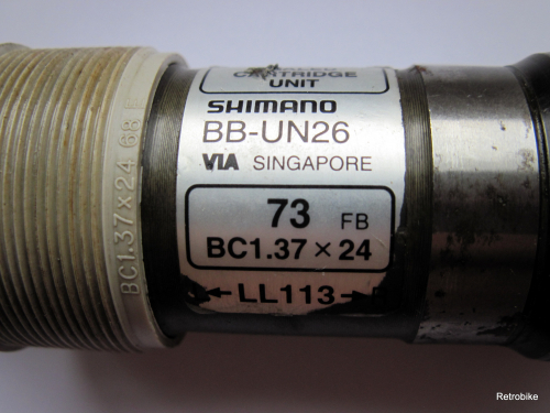 shimano innenlager bb un26 bsa 73mm