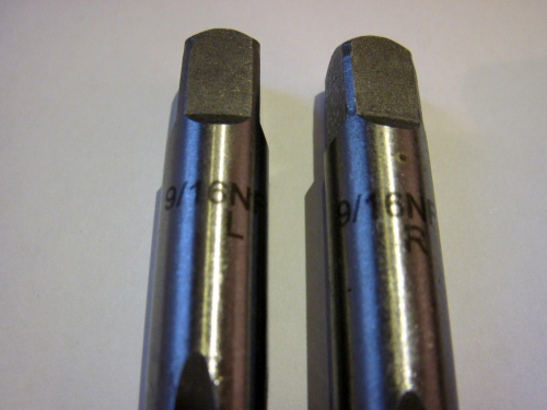 1 Set Pedal Gewindeschneider 9/16 Zoll  rechts - links