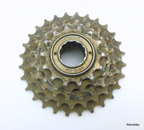 Mei Bang Meiliji Schraubkranz Freilaufzahnkranz Schraubzahnkranz 5 fach 14 - 28 Zähne BSA