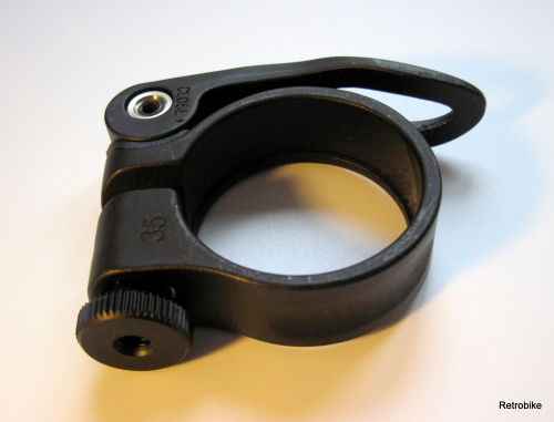 Mounty compact clamp Sattelklemme Ø 34,9 mm schwarz