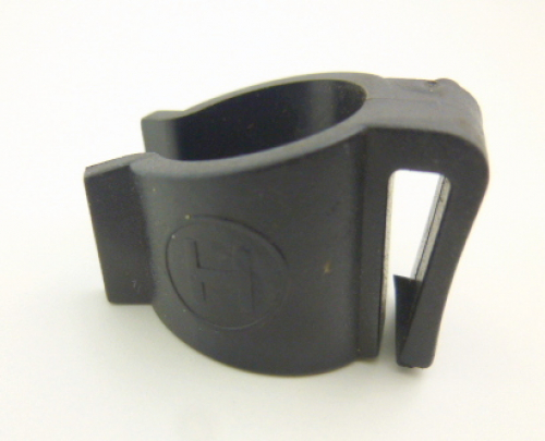 Hesling Gazelle fastening clip clamp retaining clips coat protector 13 mm plastic black 8715702008781