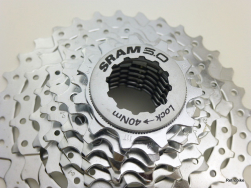 SRAM 5.0 PowerGlide II PG -850 Steckkranz Zahnkranz 8 fach silber 11-32 Zähne MTB ATB